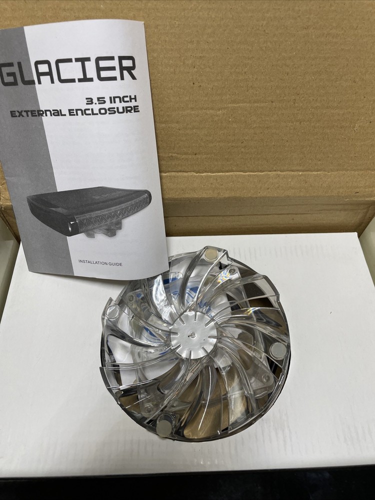 Glacier 3.5 External Enclosure Extra Cooling Fan
