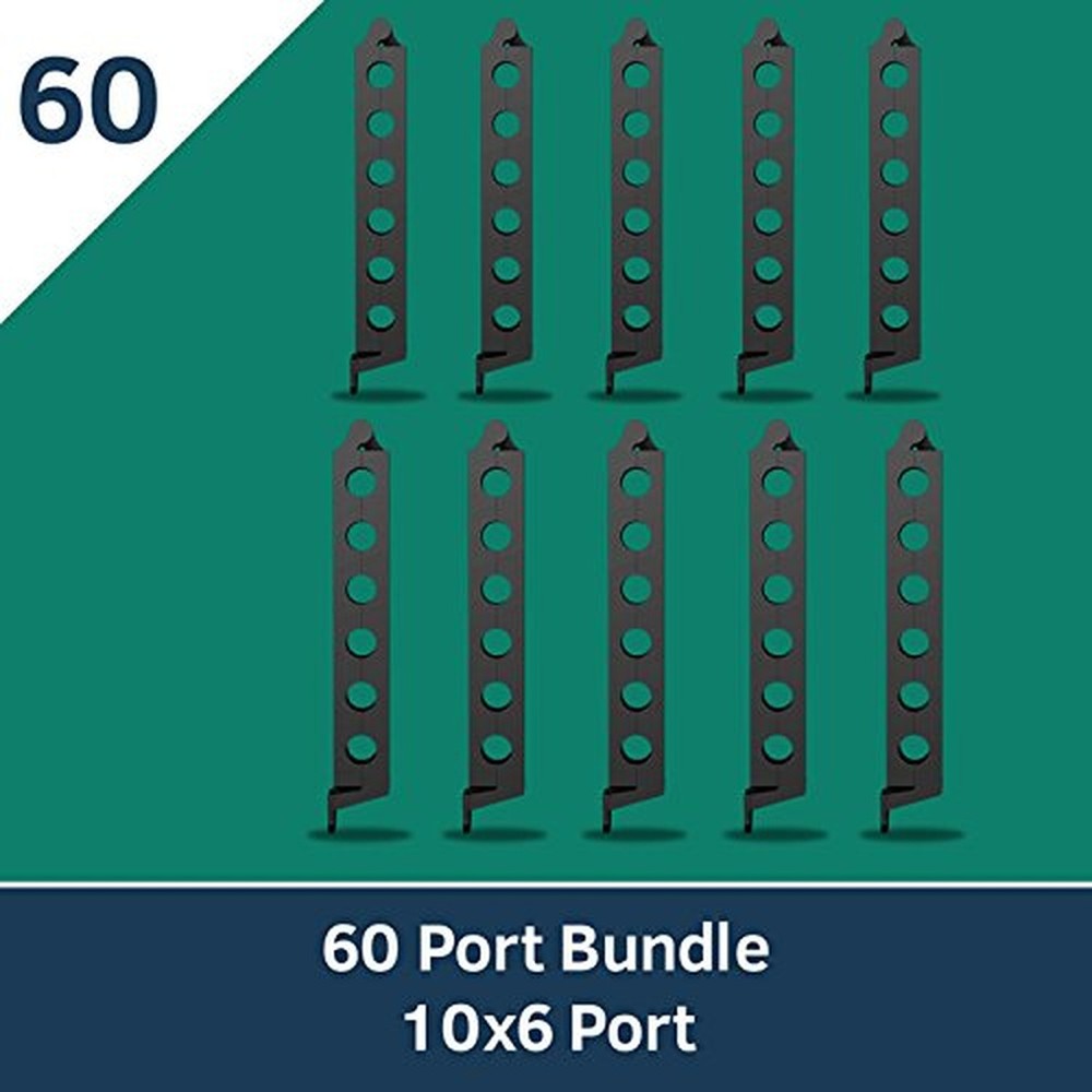 Cable Management SergeantClip 10 x 6 Port Bundle