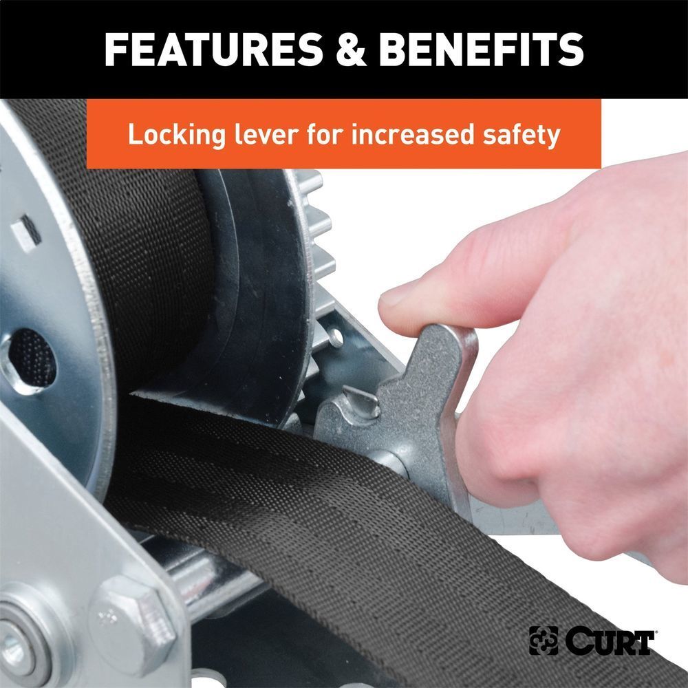 Trailer Winch Curt Manufacturing 29435