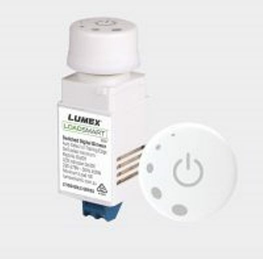 LUMEX LoadSmart Digital LED Dimmer PUSH ON/OFF Switch 240V Trailing Edge SAA