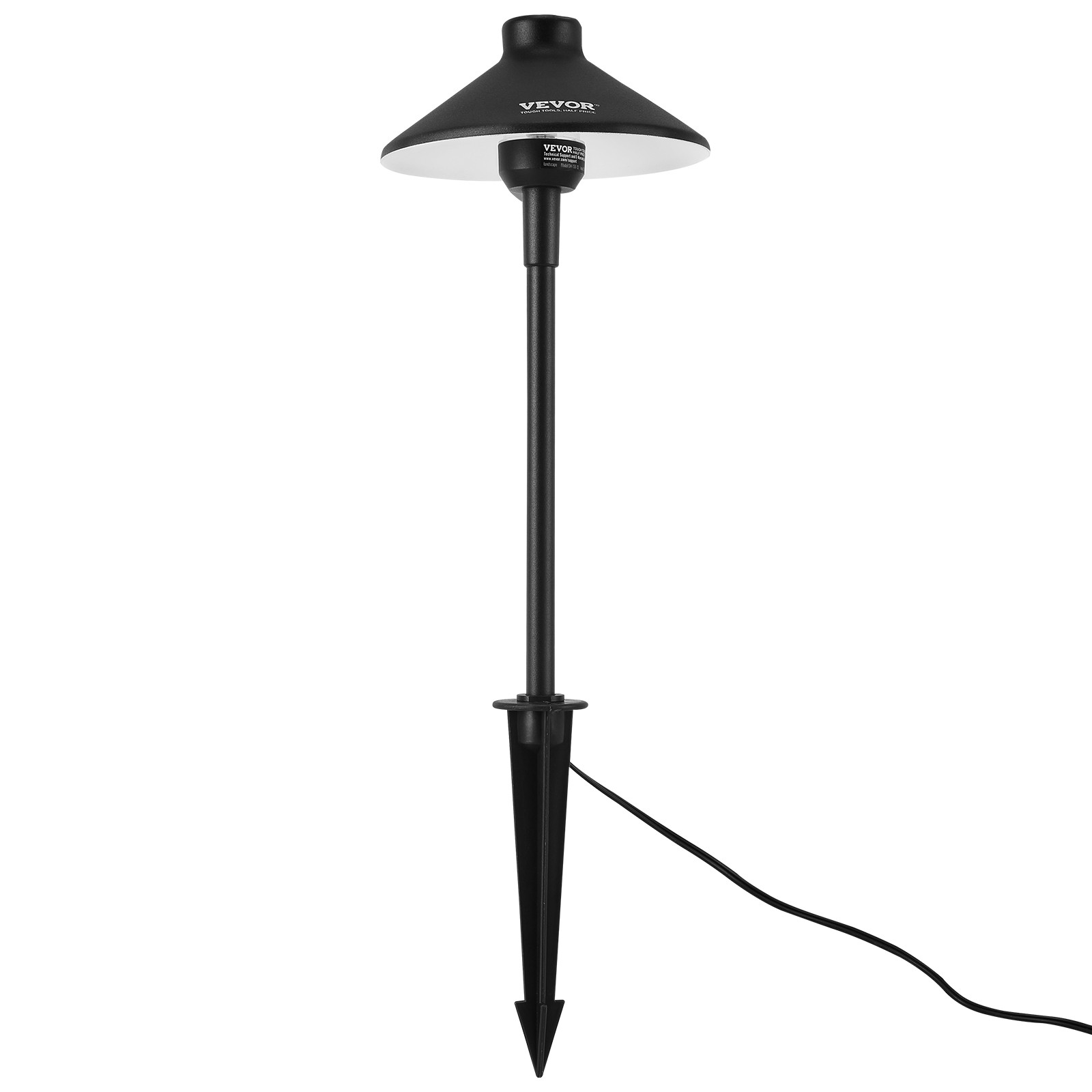 VEVOR 12 Pack Low Voltage Landscape Path Lights 12-24V Outdoor LED Pathway Light