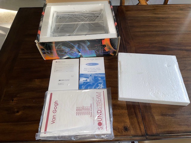 Soundstream Van Gogh VGA 400.2 Limited Edition New in the box RARE OLD SCHOOL