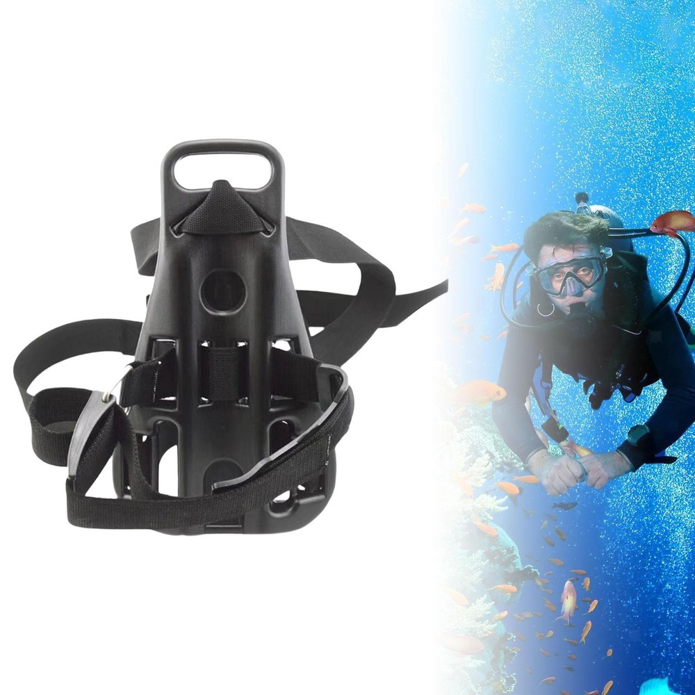 Diving Bracket Dive Gas Cylinder Bracket Back Pad Single Oxygen Bottle Support