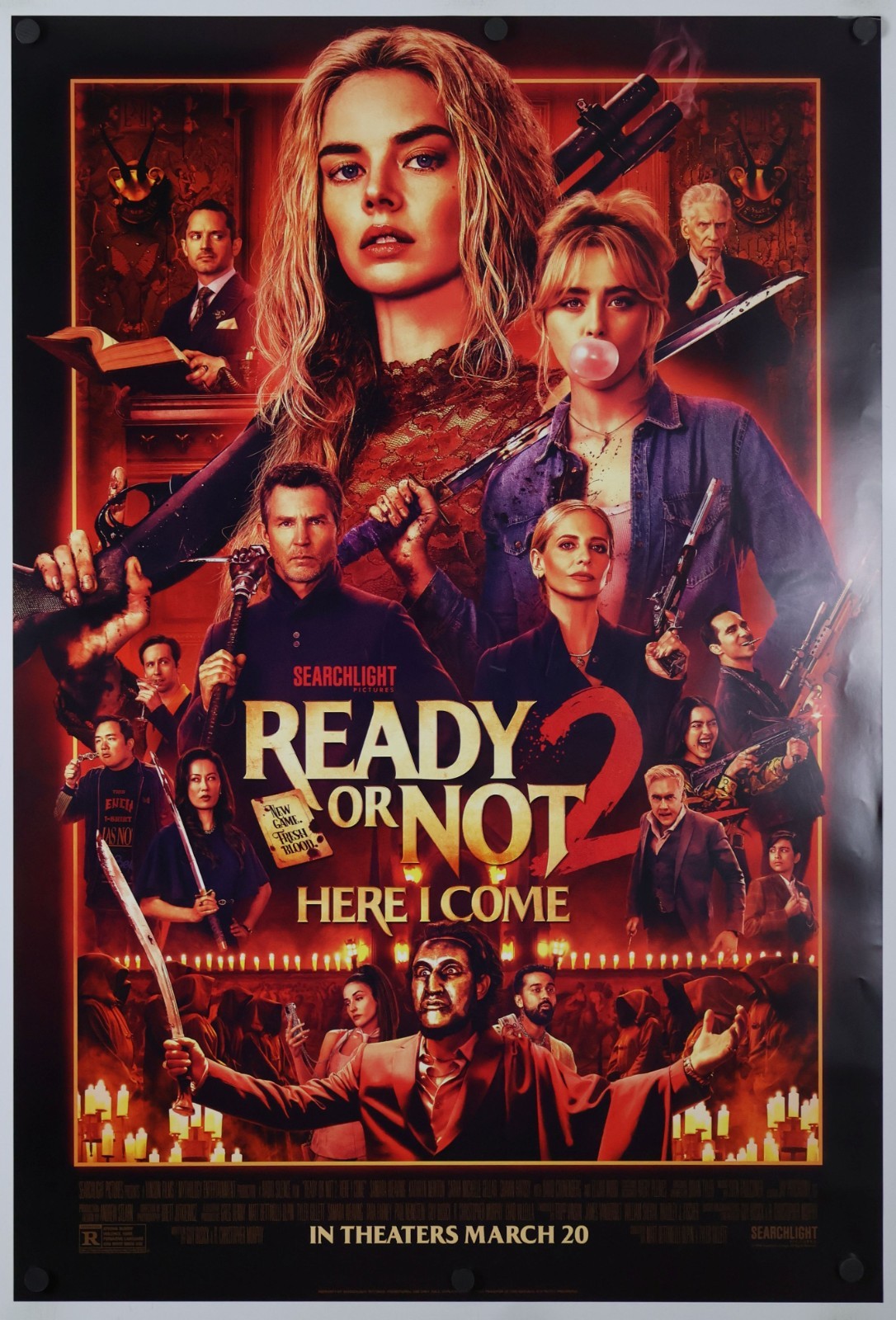 Ready or Not 2 Here I Come - original DS movie poster D/S 27x40 - 2026 - Weaving