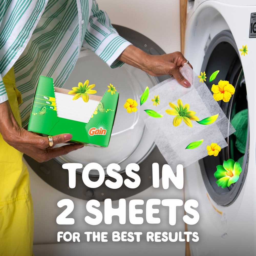 Gain Dryer Sheets, Original Scent, 180 Count