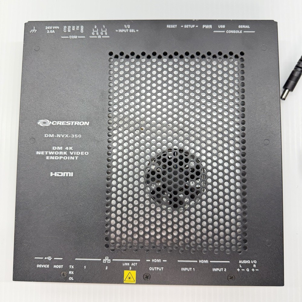 Crestron DM-NVX-350 DM 4K HDMI Network Video Endpoint Encoder Decoder With Power