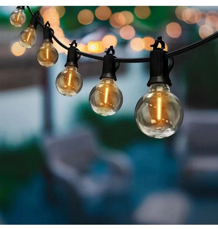 Feit Electric 50' LED Cafe String Light