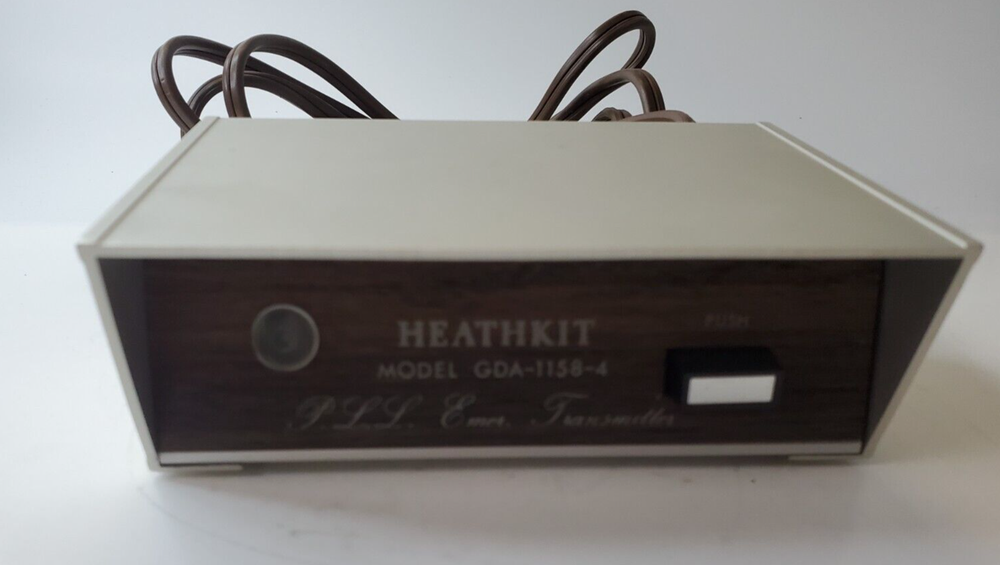 HEATHKIT ON/OFF TRANSMITTER MODULE MODEL GDA-1158-4 SERIES 01639 INPUT 115V