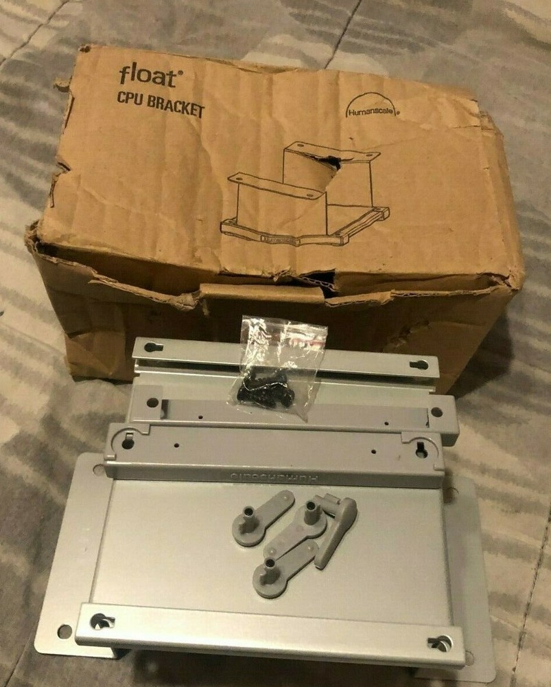 Humanscale float cpu bracket monut