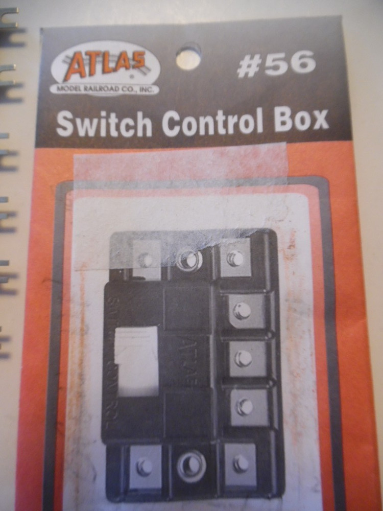 3 pcs, Atlas #56, HO / N Scale Train Track Switch Remote Control Boxes, TESTED