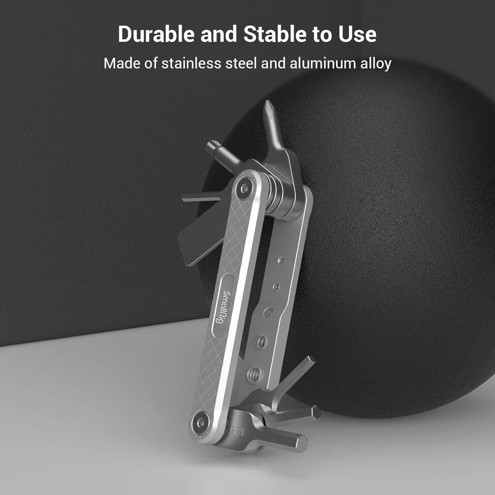 SmallRig Folding Screwdrivers Camera Tool Set with Wrenches Slotted-2213