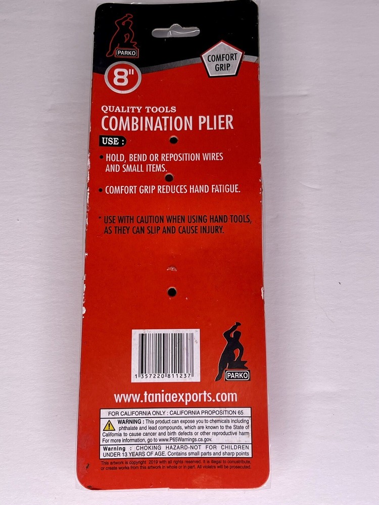 Parko 8' Combination Pliers