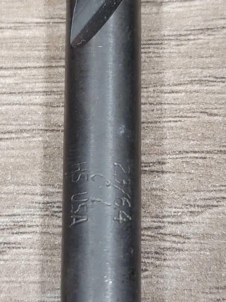 2ea C-L HS USA DRILL MACHINIST BITS 23/64" EUC
