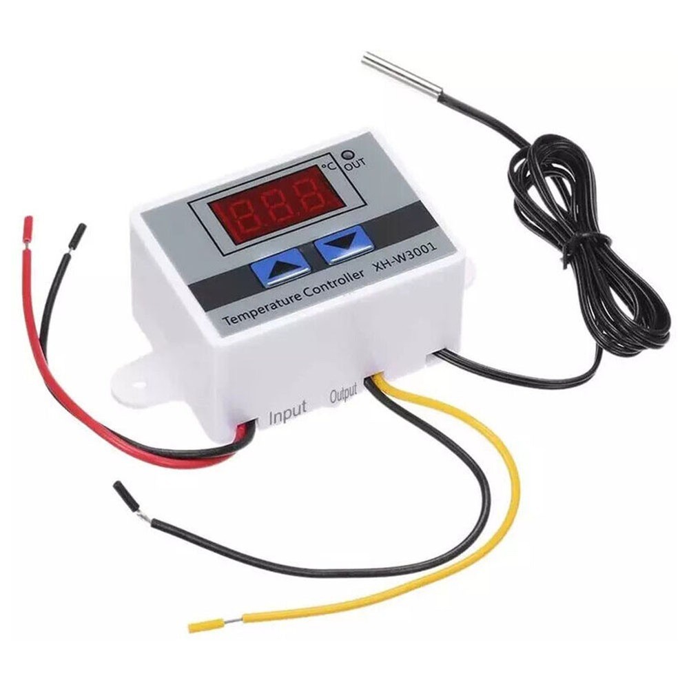 LED Temperature Controller Thermostat Switch Thermometer 12/24/220V