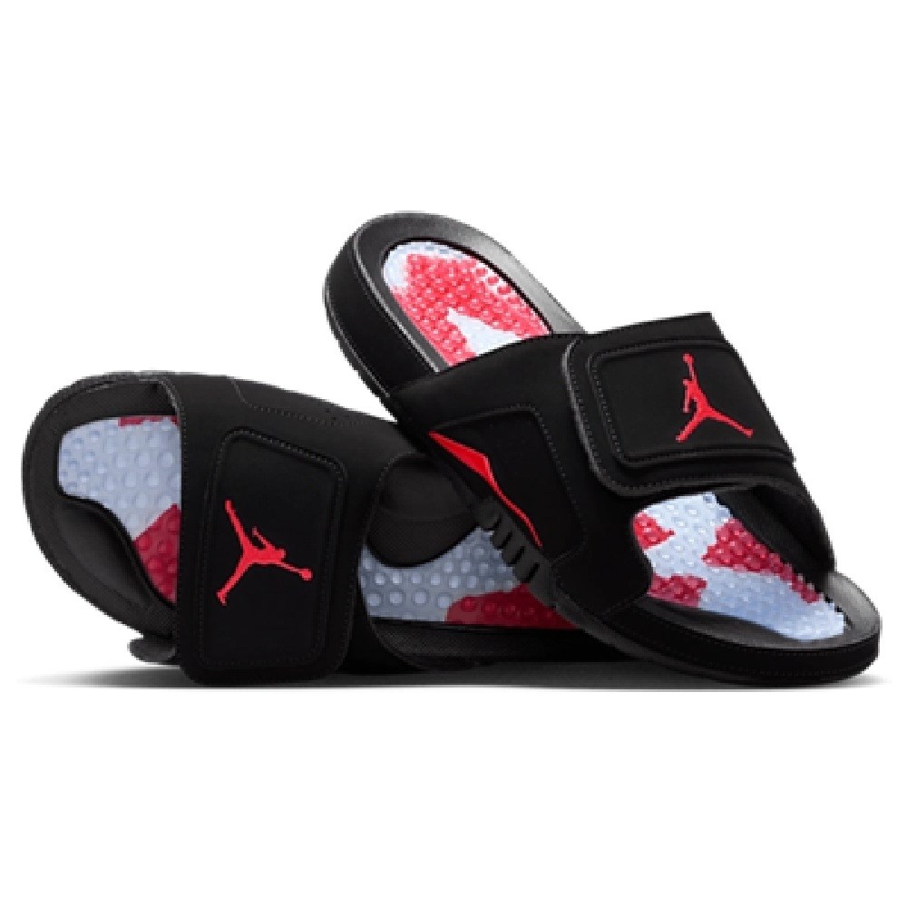 Men's Jordan Hydro VI Retro Black/Infrared 23 (DM0979 009)