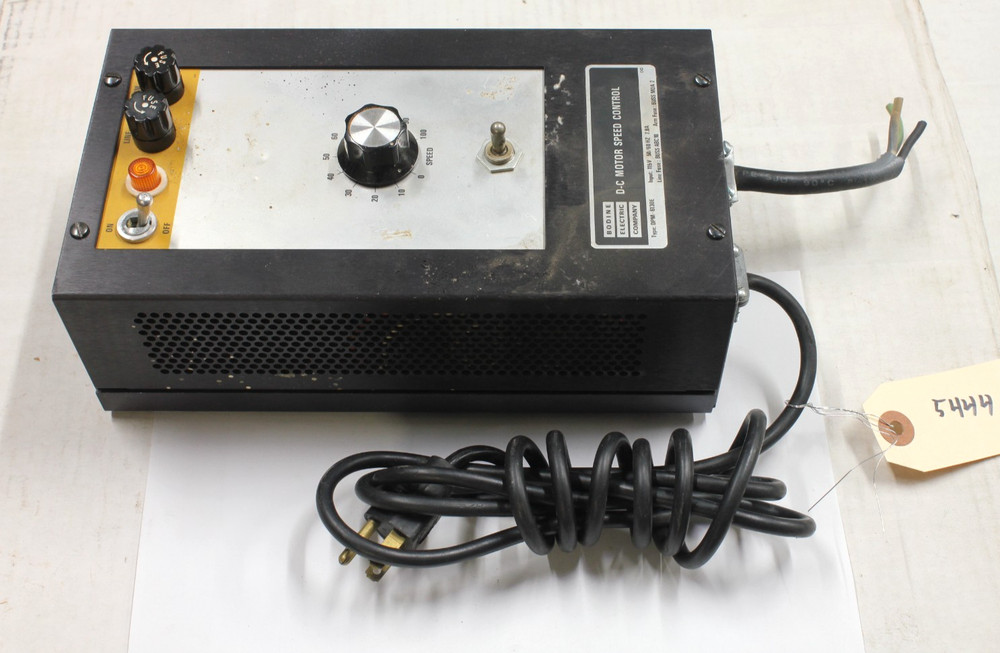 Bodine DPM-6130E DC Motor Speed Control