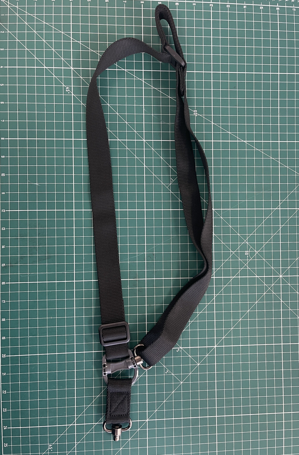 1 or 2 point adjustable tactical rifle sling with quick detach