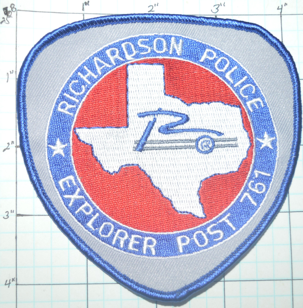 TEXAS, RICHARDSON POLICE DEPT EXPLORER POST 761 PATCH