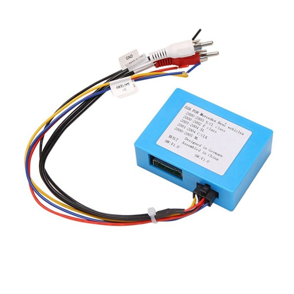 Car D2B Digital Data Fiber Optic Decoder Car Stereo Adapter for ML SL E9265