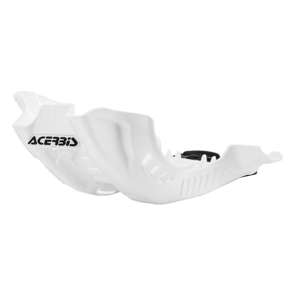 Acerbis Plastic MC Skid Plate Black - White/Black - Plastic