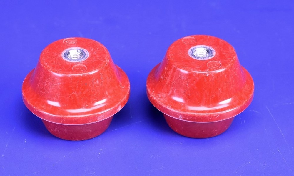 (2) MBI 2” Glastic Electrical Standoff Insulators ¼-20 Thread UL Rated Hi Pot