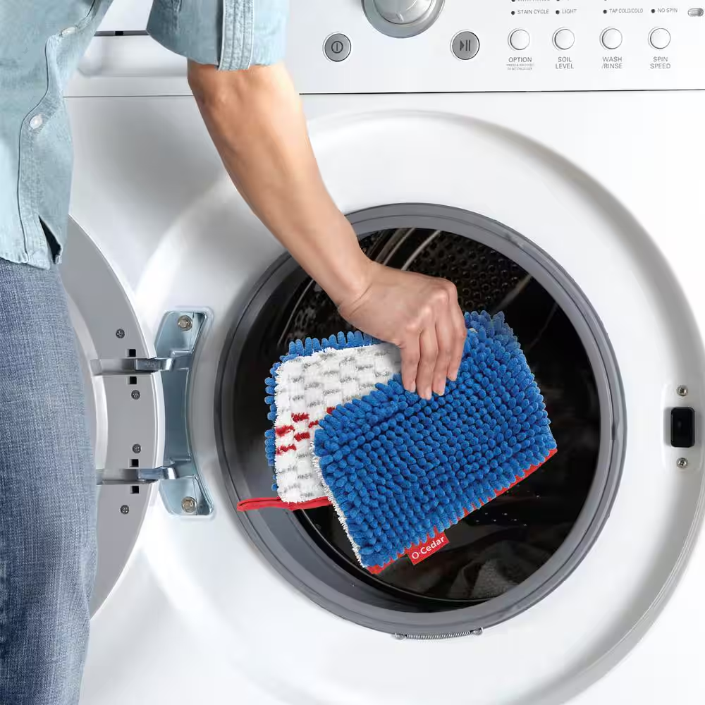 O-Cedar Professional Dual-Action Microfiber Flip Mop Reusable Washable