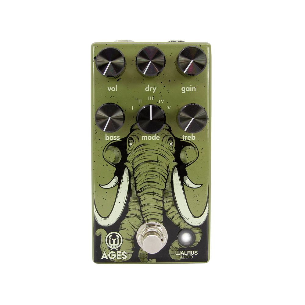 New Walrus Audio Ages Five-State Overdrive Guitar Effects Pedal
