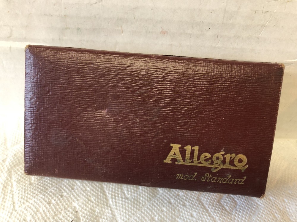 Vintage Allegro Model Standard Automatic Razor Honing Stropping Machine with Box