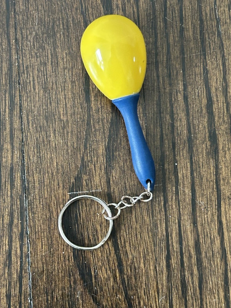 Vintage Corona Beer Keychain - Maraca Cha Cha