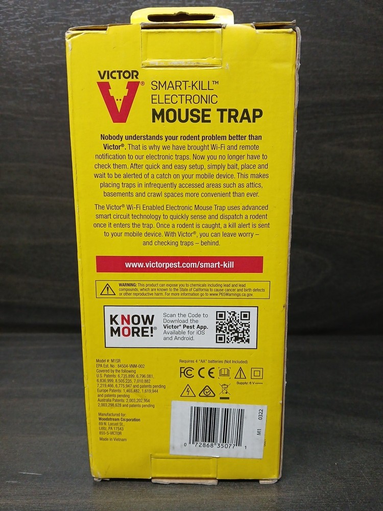 Victor Smart-Kill Wi-Fi Electronic Rat Trap