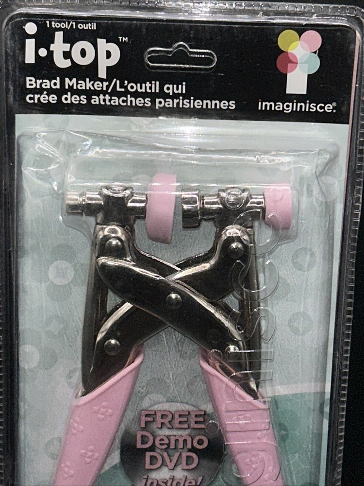 IMAGINISCE I-TOP Custom Brad Topper/Maker With Instructions New