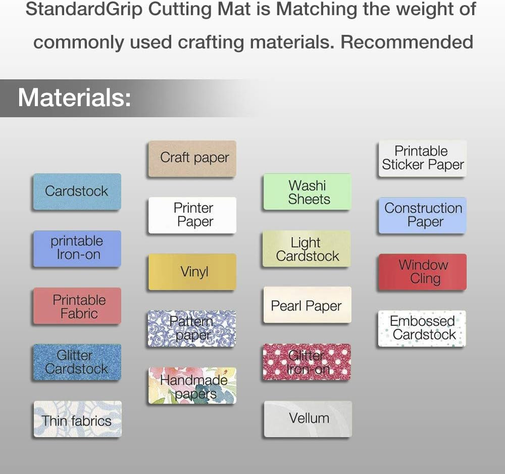 12X12 Cutting Mat Compatible with Cricut Maker 3/Maker 4/Maker/Explore 3/4/Air 2