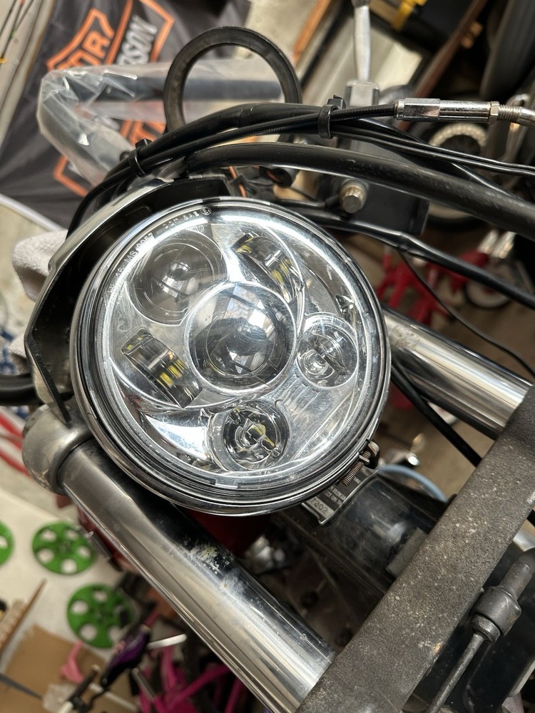 5.75 Harley Headlight