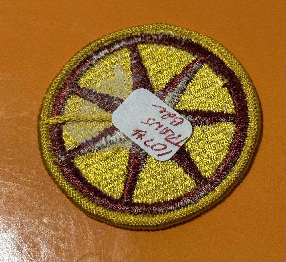 US Army Patch 107th Transportation Brigade ...028