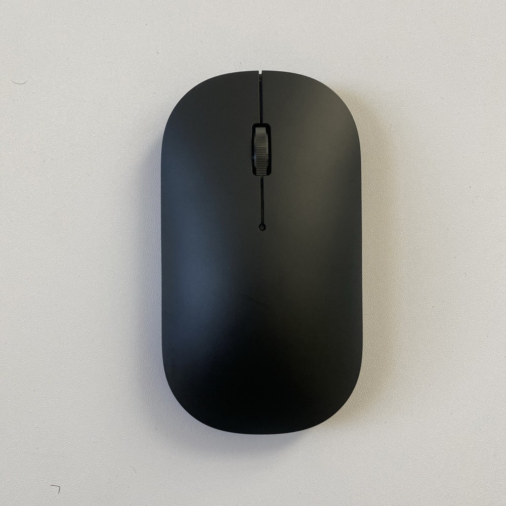 Insignia - Wireless Optical 3-Button Travel Mouse - Slim - Black