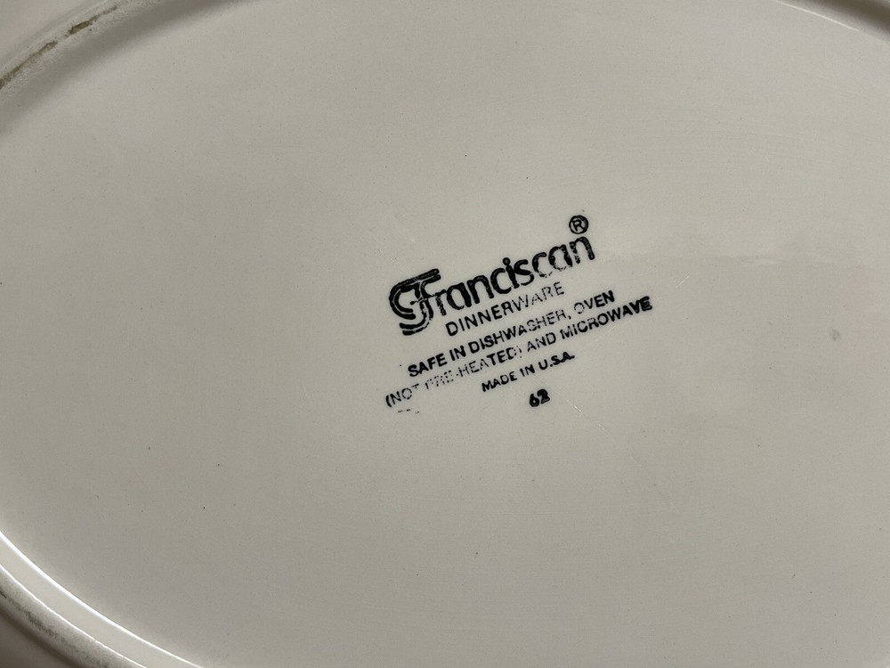 Franciscan Apple 14" Oval Platter