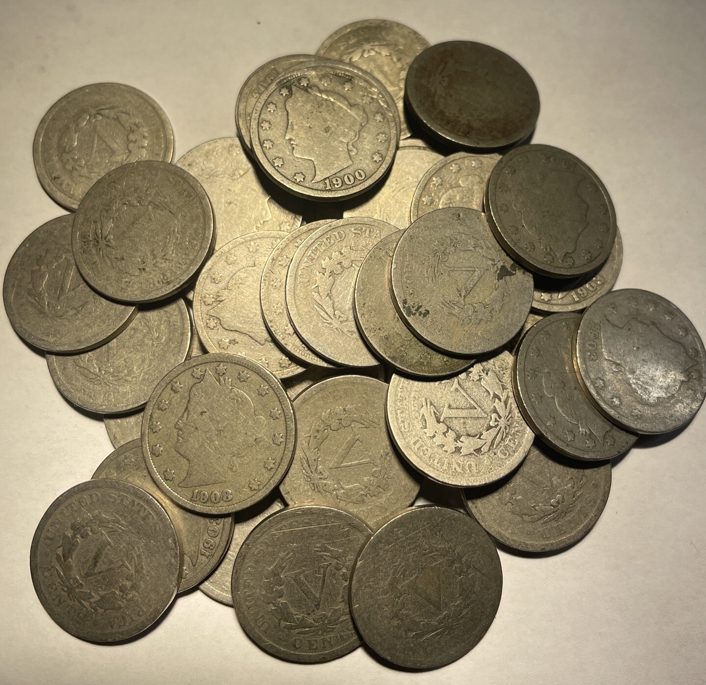 One Rare 113+ Year Old Random Liberty V Nickel Coin US Lot Quick Ship Bid LNL9