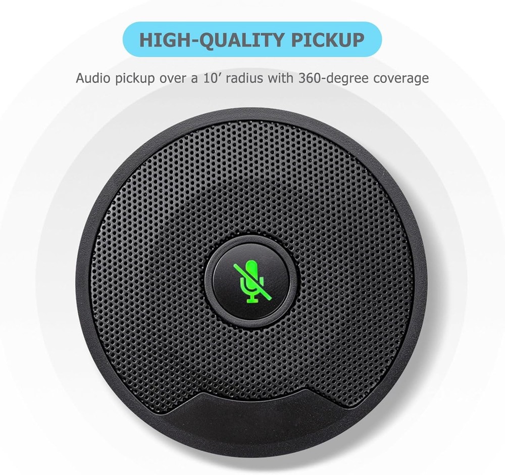 USB Microphone for PC, Computer Microphones, Omnidirectional Condenser Mic with