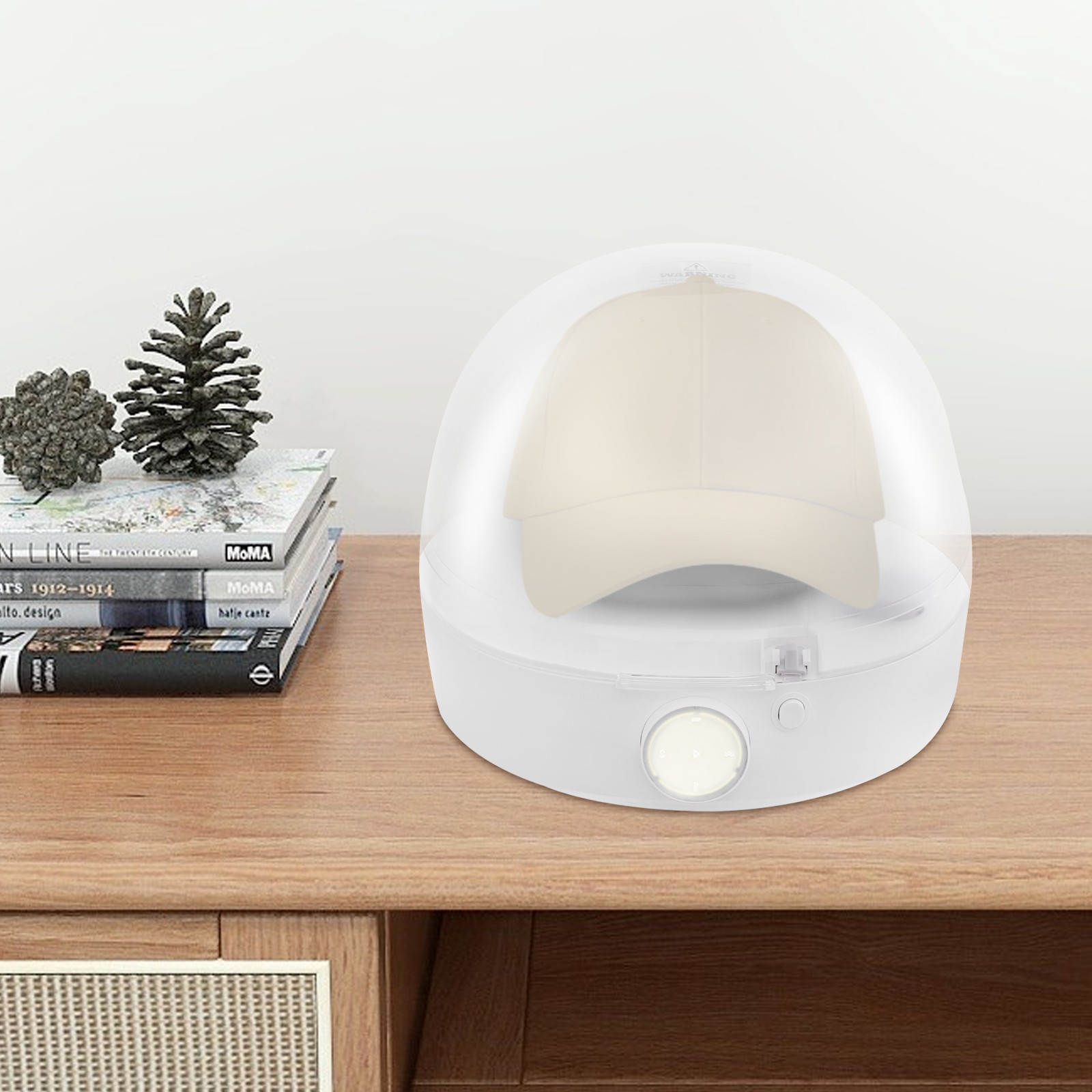 Cap Cleaner Countertop Hat Care Machine Automatic Steam Cleaning Machine 1000W