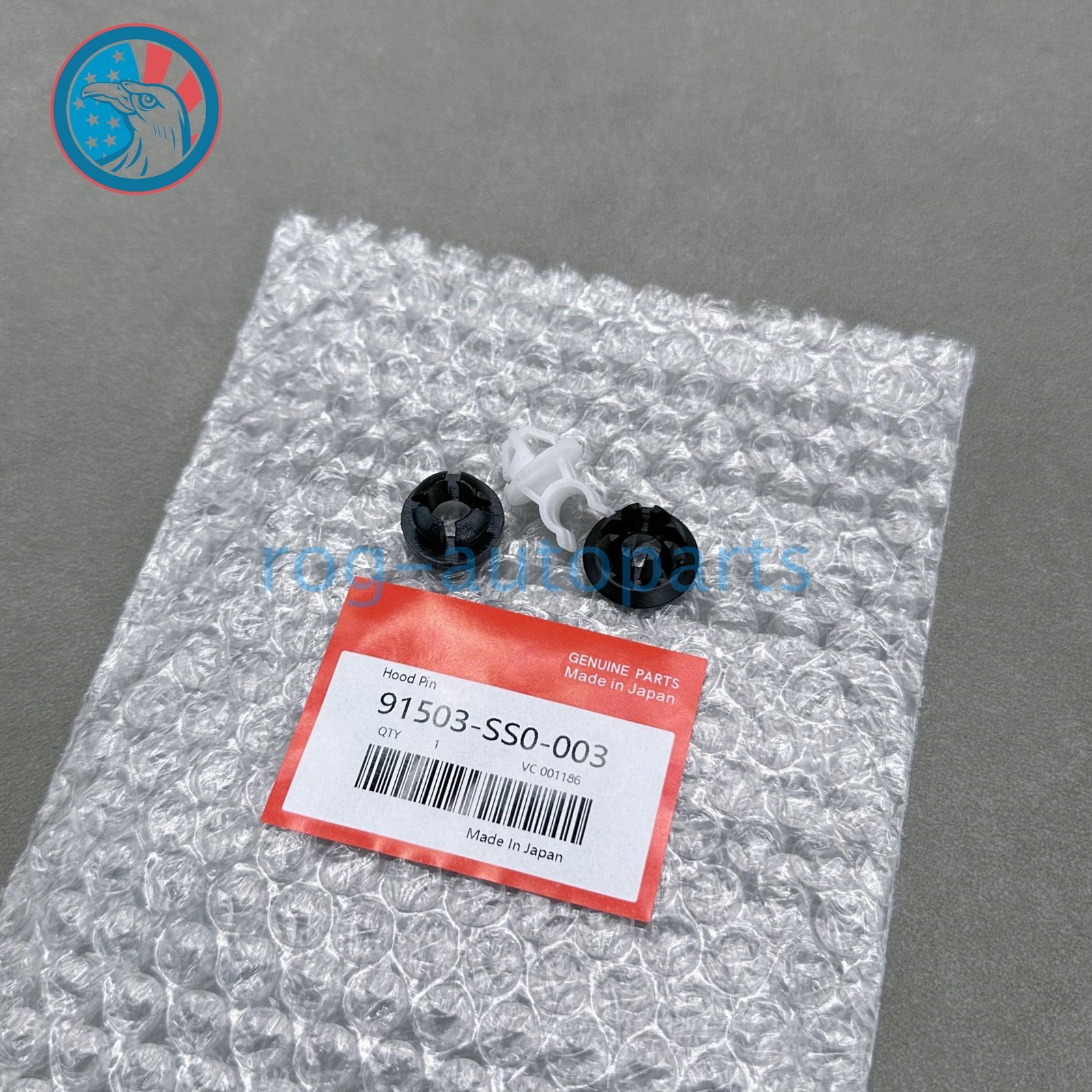 OEM! 3x Car Hood Support Prop Rod Holder Clip For Honda Accord Odyssey Prelude