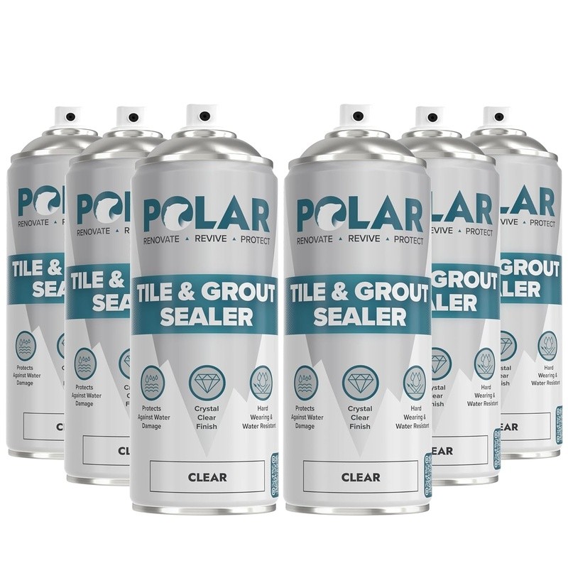 Waterproof Tile Grout Sealer Spray Multi-Surface Protector Easy Application New