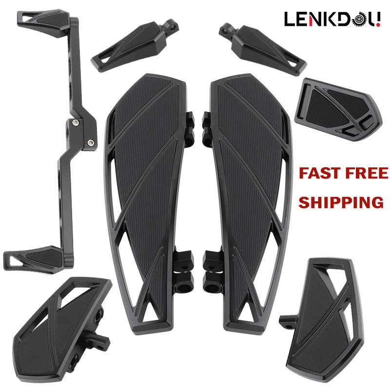 US Phantom Floorboards Foot Pegs Shifter Levers Pedal Touring Softail For Harley