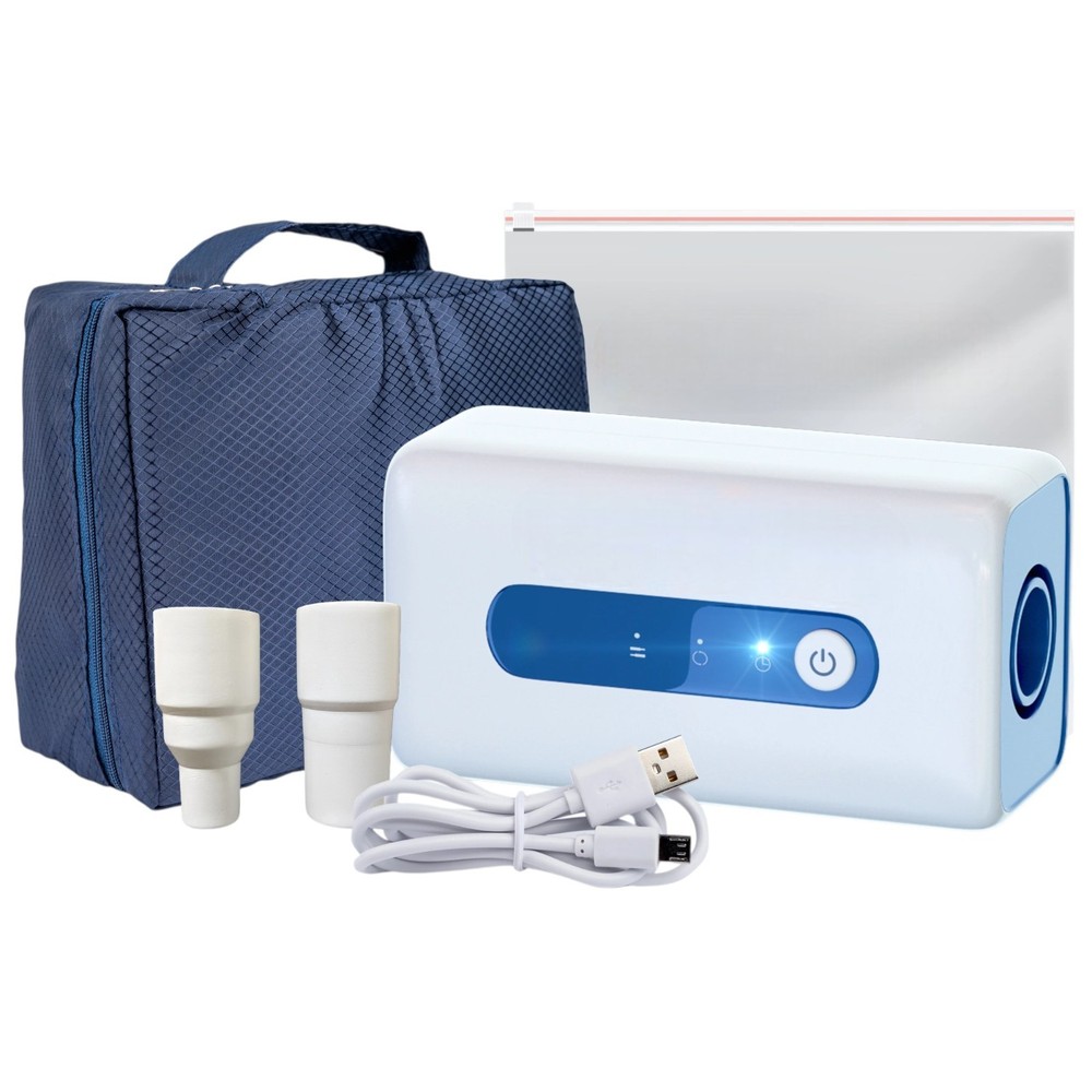 Clean Zone Portable Multiuse CPAP Cleaner, Waterless Cleaning Machine Kit