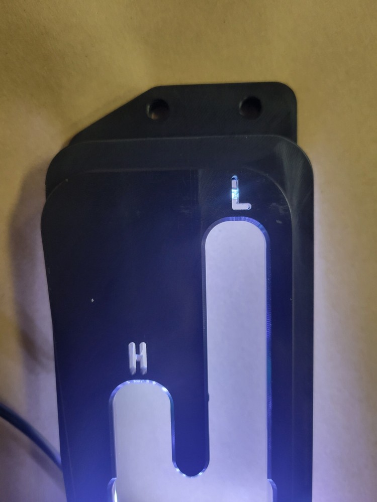 KAWASAKI TERYX 800- BLACK SHIFT GATE WITH LED BACKLIGHTING