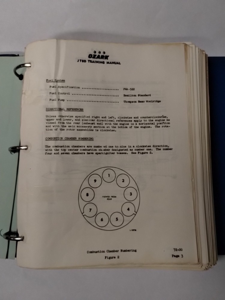 Douglas DC-9 JT8D Maintenance Training Manual for Technicians