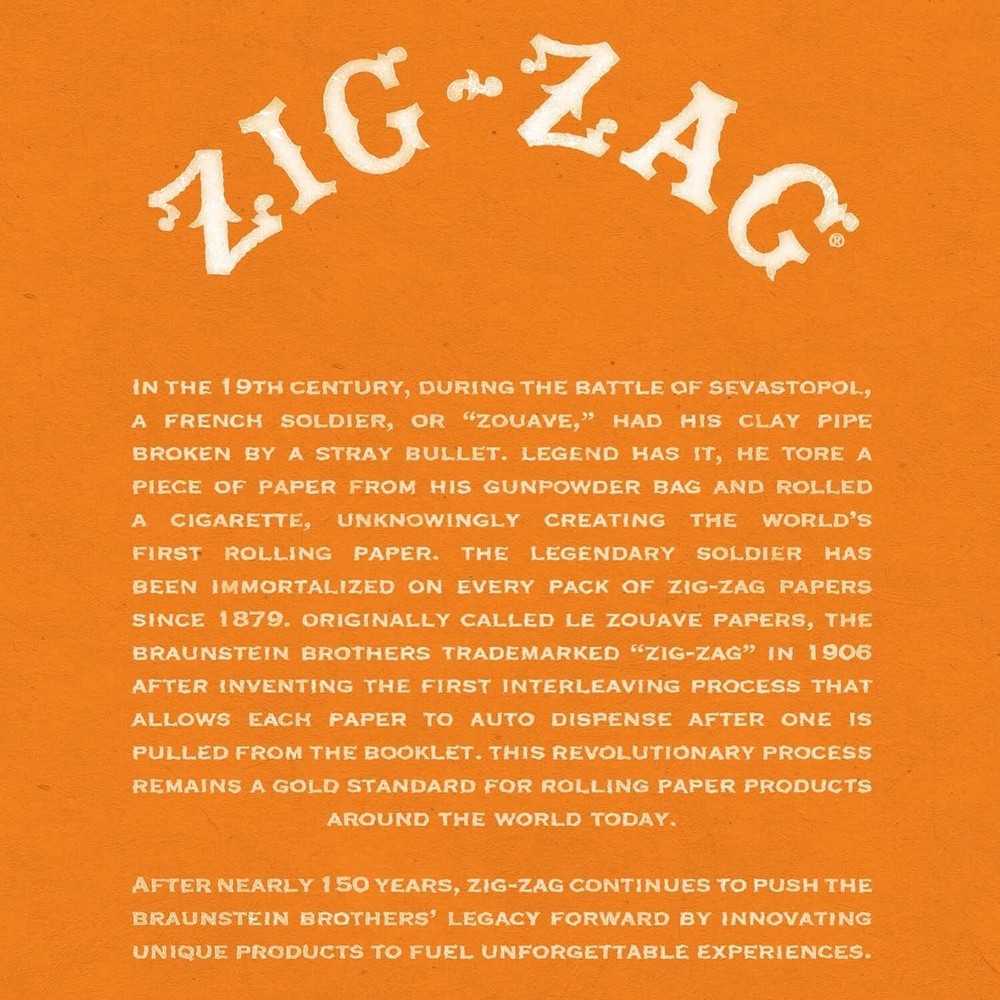 ZIG-ZAG Rolling Papers 1¼ Hemp Papers Combo Pack (24-Pack) (50 Sheets & Tips)