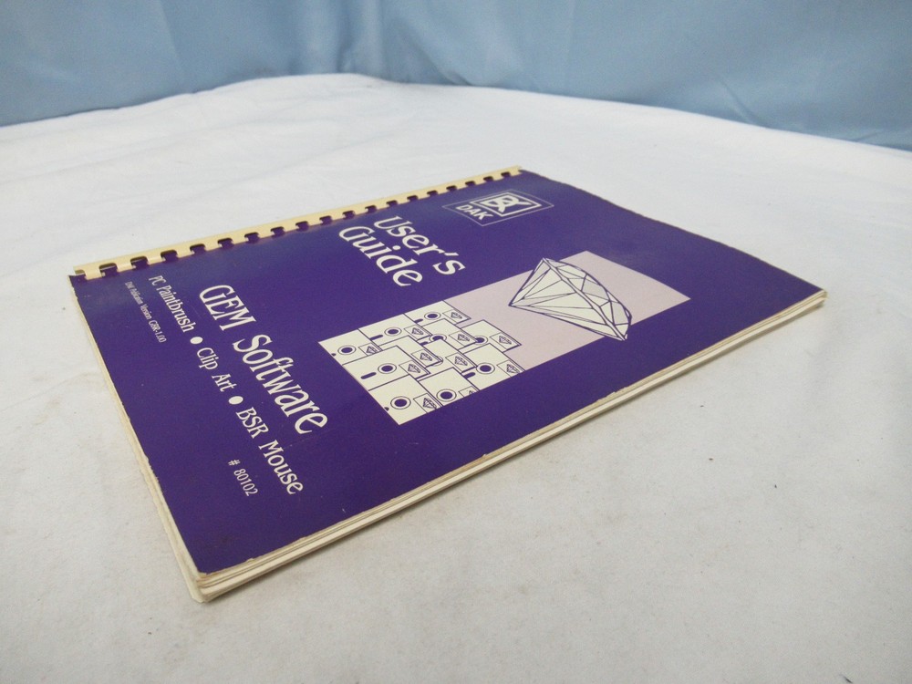 DAK User's Guide GEM Software GBR-1.00 #80102 (W)