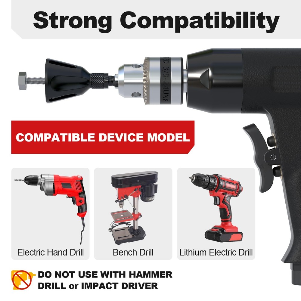 Deburring External Chamfer Tool with Tungsten Carbide Blade, Bolt Thread Repa...