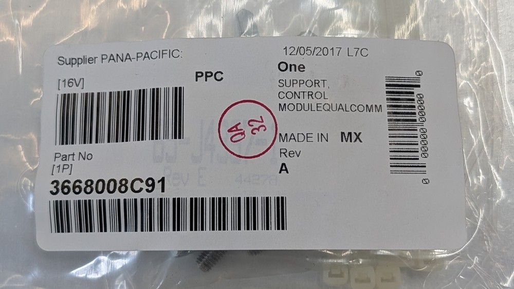 3668008C91 Qualcomm 65-J4397-1 Bracket Mount Support Control Module 4214009C91