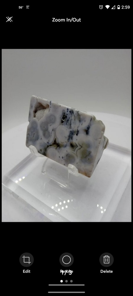 Beautiful 8th Vein Ocean Jasper Display Slab